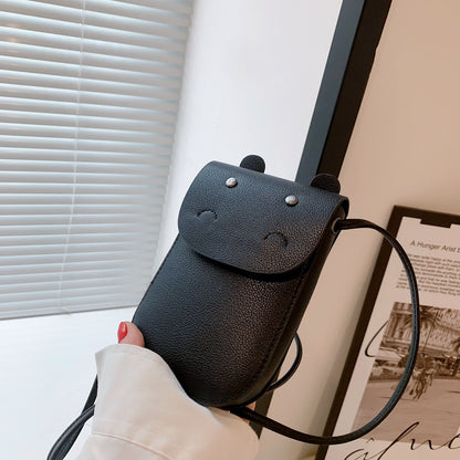 Cute cartoon mobile phone bag mini bag