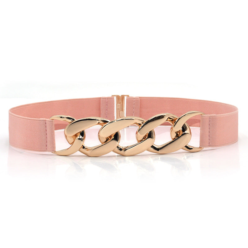 Fashion elastic elastic thin waist seal,