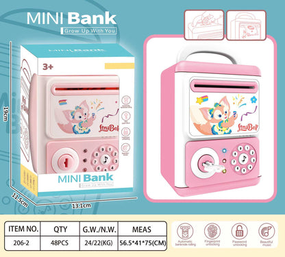 Fingerprint Money Bank, Password Safe for Boys and Girls