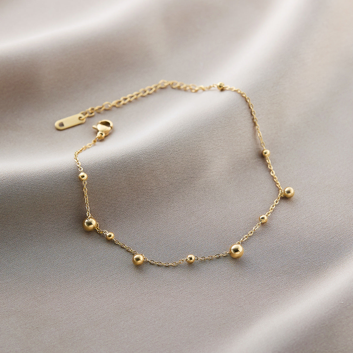 Titanium Steel Five-Leaf Clover Bracelet