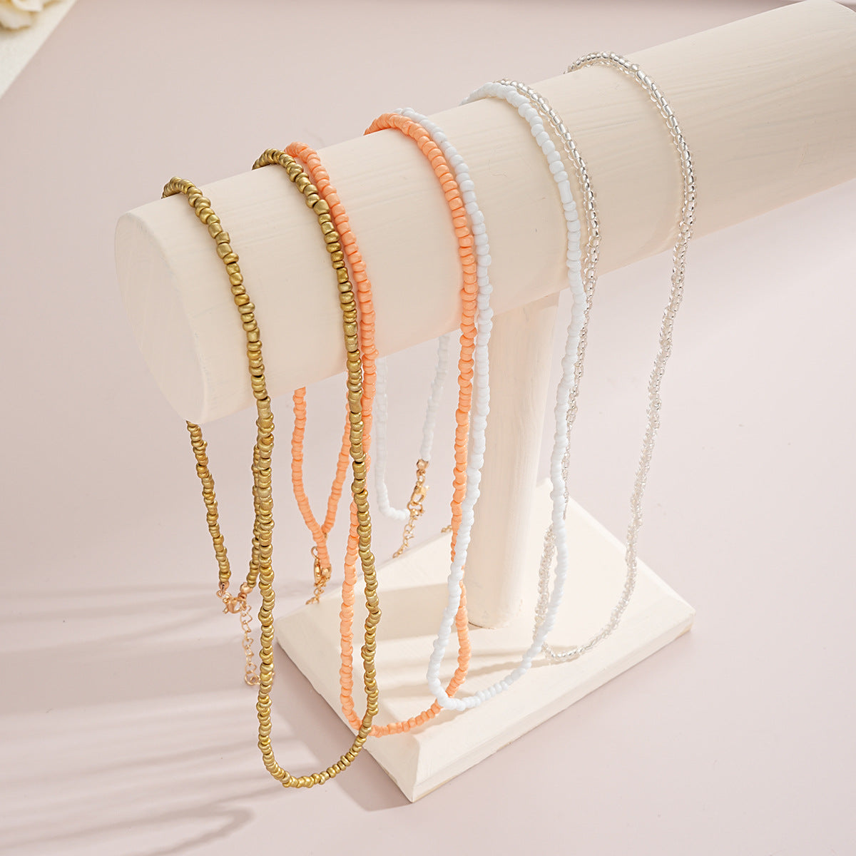 Beach Rice Beads Belly Button Waist Necklace