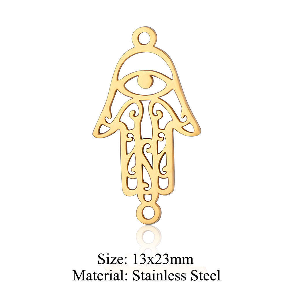 5 pcs/titanium steel accessories Tree of Litfe pendan