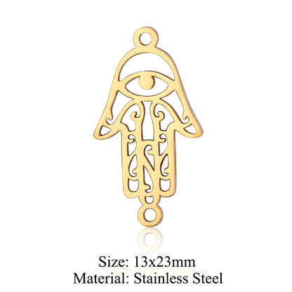 5 pcs/titanium steel accessories Tree of Litfe pendan