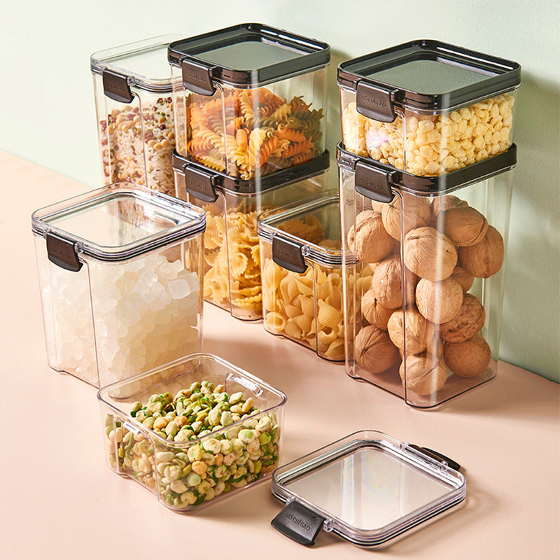 Food-Grade Plastic Storage Container with Seal