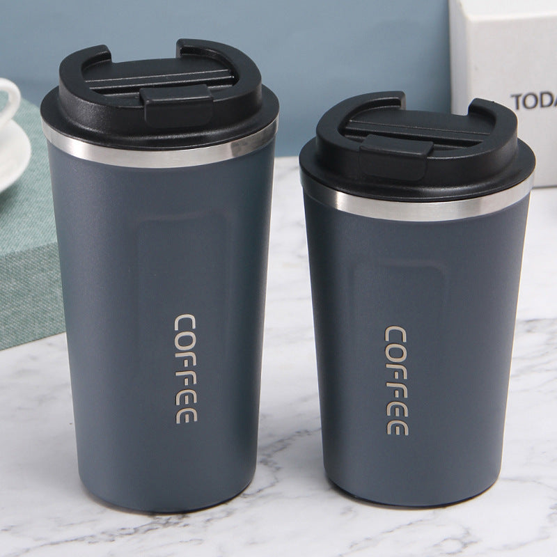 High value coffee cup portable thermos cup