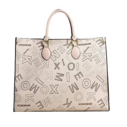 Premium texture large capacity tote bag