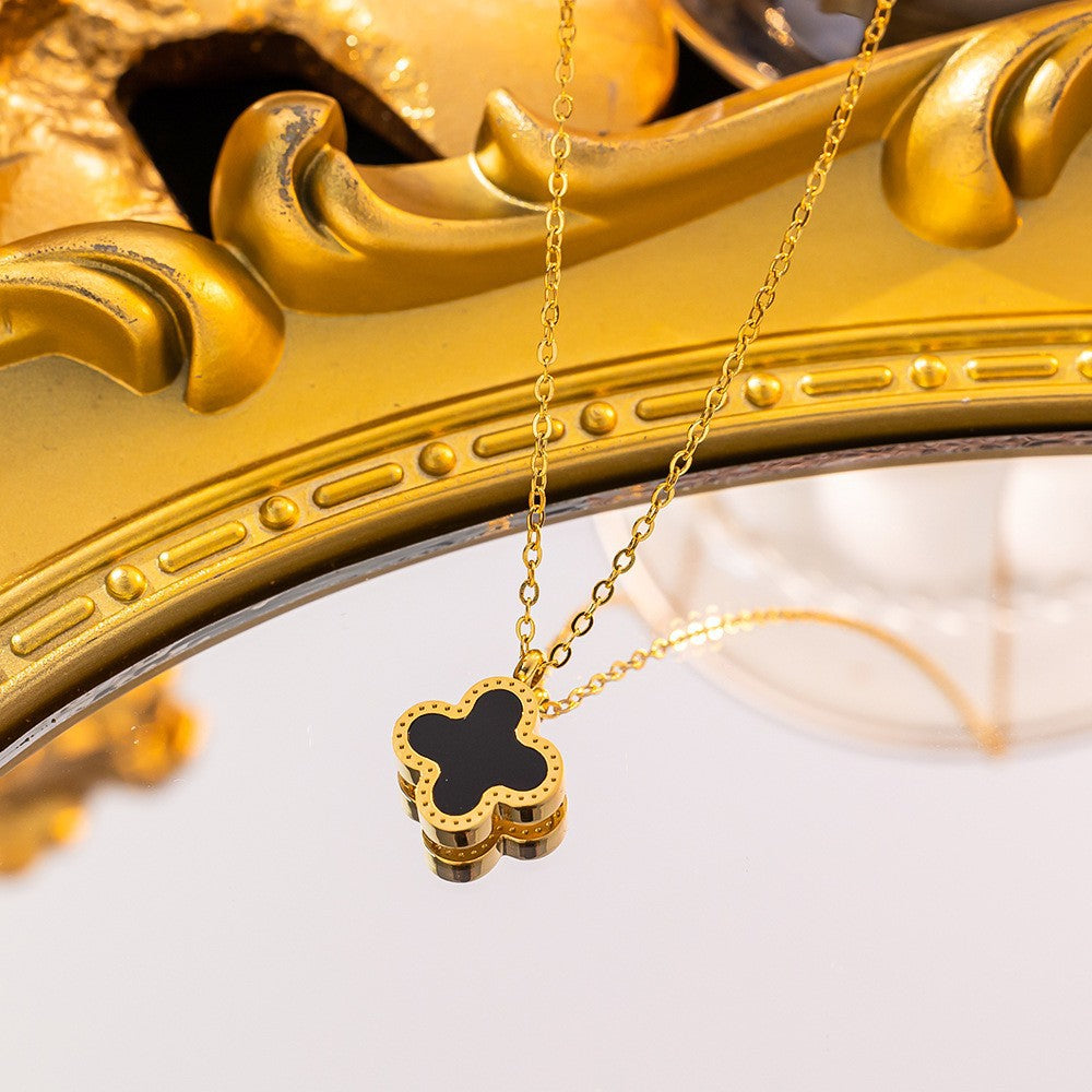 Titanium Steel Mori Design Necklace