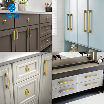 Cabinet door brass handle