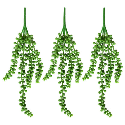 Artificial hanging fake plants simulation flowers