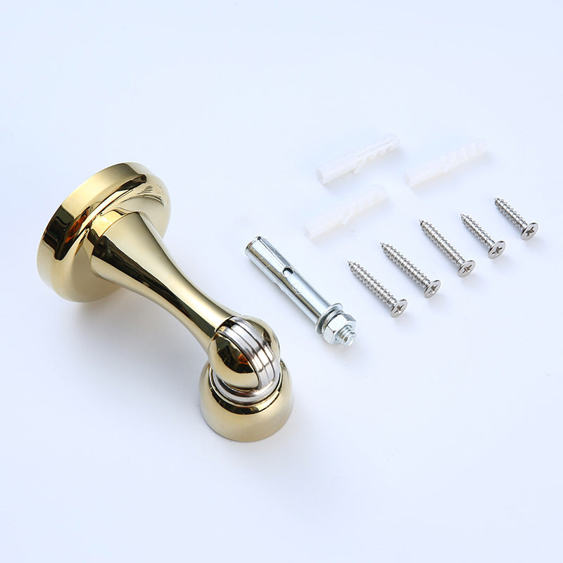 Brass plated bright gold bright silver door suction