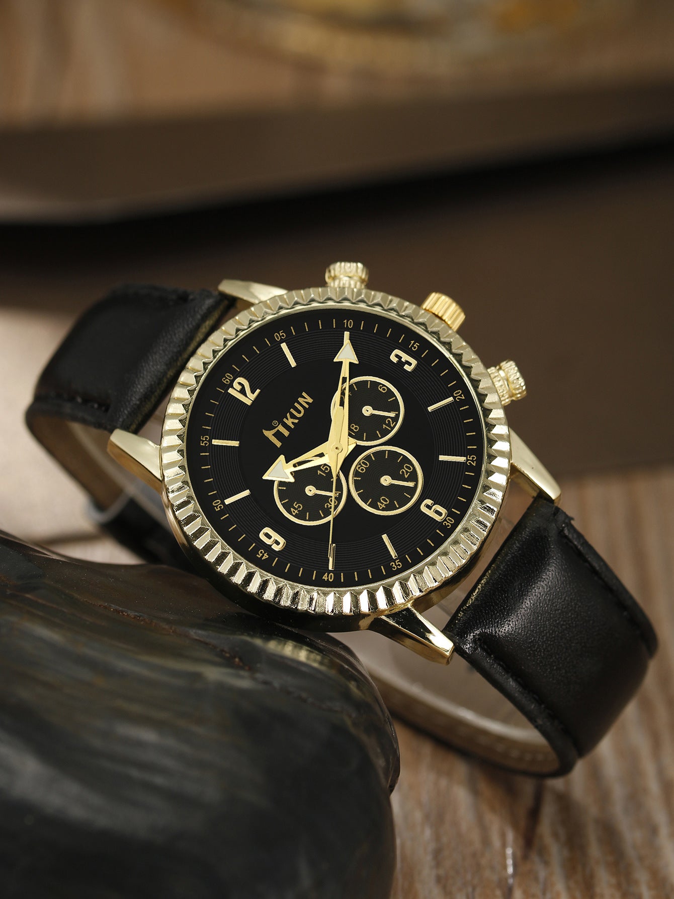 Sports Watch Beaded Bracelet Set