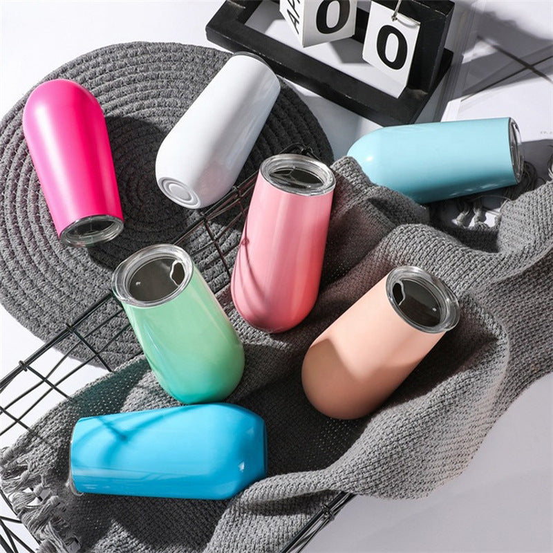 6Oz304 stainless steel eggshell cup sprayed