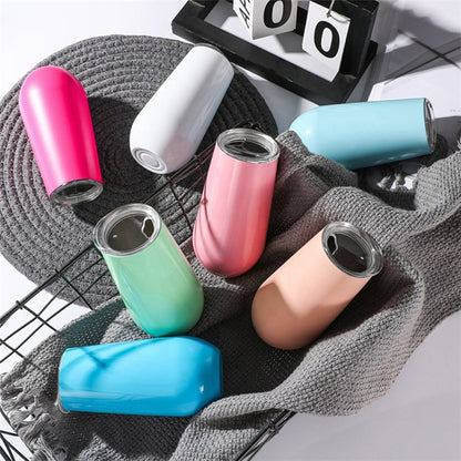 6Oz304 stainless steel eggshell cup sprayed