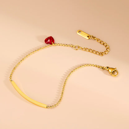 Smile hanging love bracelet
