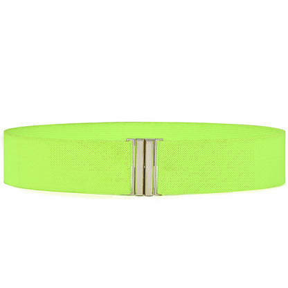 Elastic waist seal jewelry belt