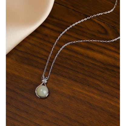 Silver Titanium Steel Necklace Strip