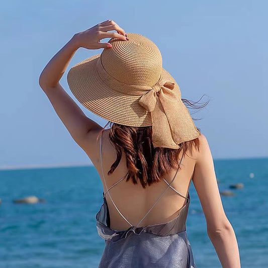 Sombrero de playa popular para el verano Sombrero para el sol con estilo 