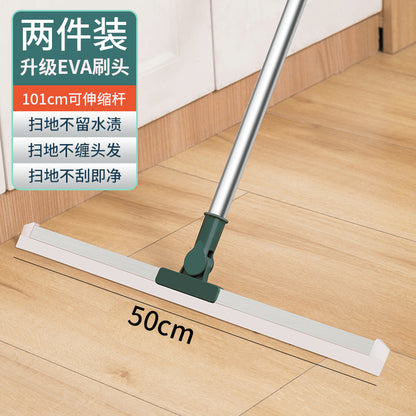 Silicone squeegee mop