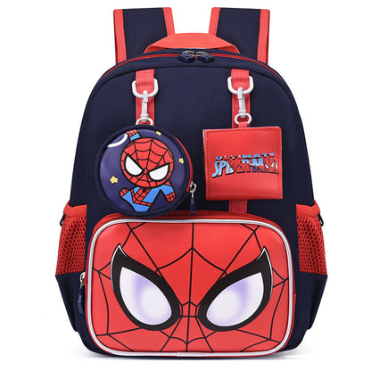 Boys and girls Spiderman cute backpack