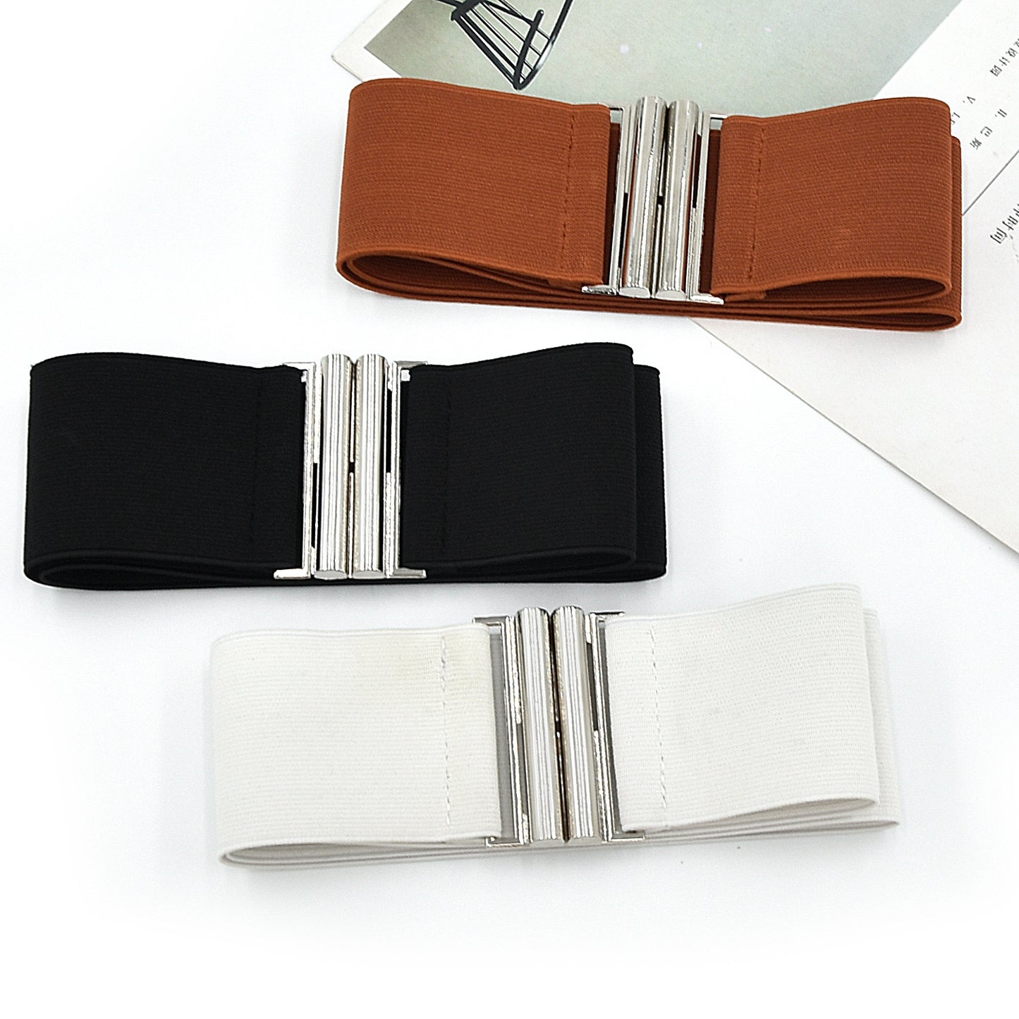 fashion Elastic Belt Ladies Elastic