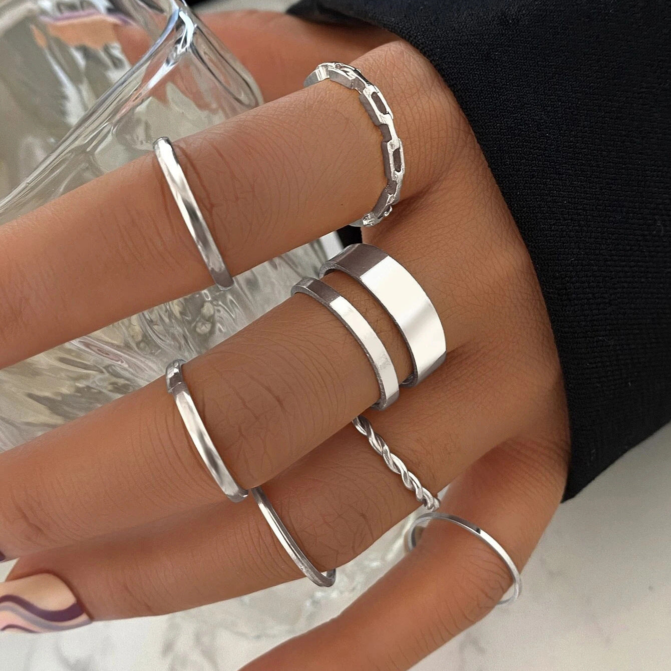 Metal Joint Ring Set (7-Piece)