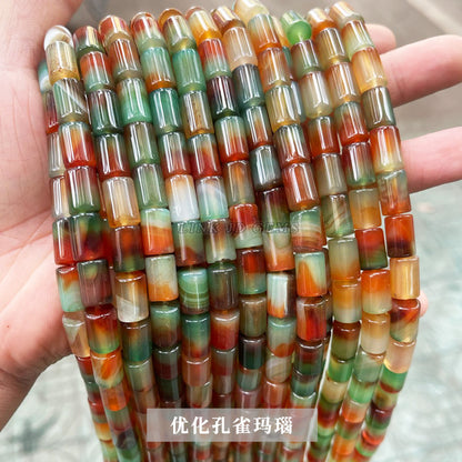 8 * 12 agate dzi beads loose beads striped agate