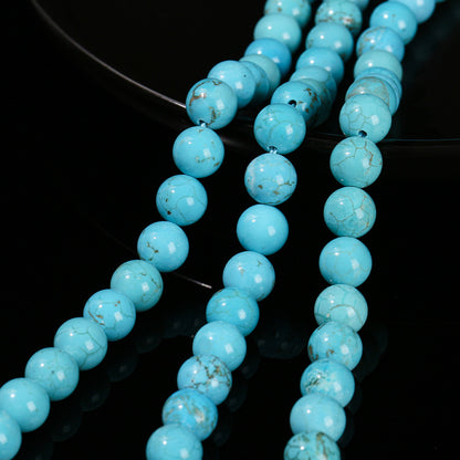 Turquoise loose beads blue turquoise beads wholesale