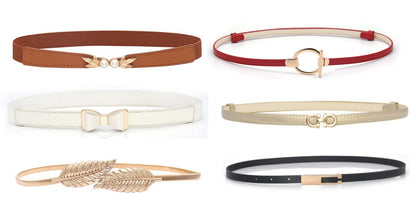 Elastic belt with belt