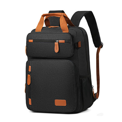 Crossbody computer bag backpack