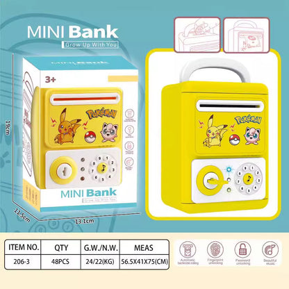 Fingerprint Money Bank, Password Safe for Boys and Girls