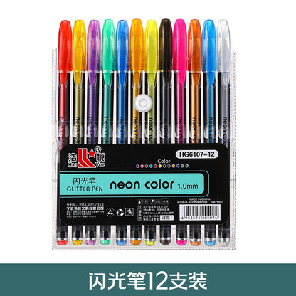 Glitter Gel Pen Color Neutral Pen
