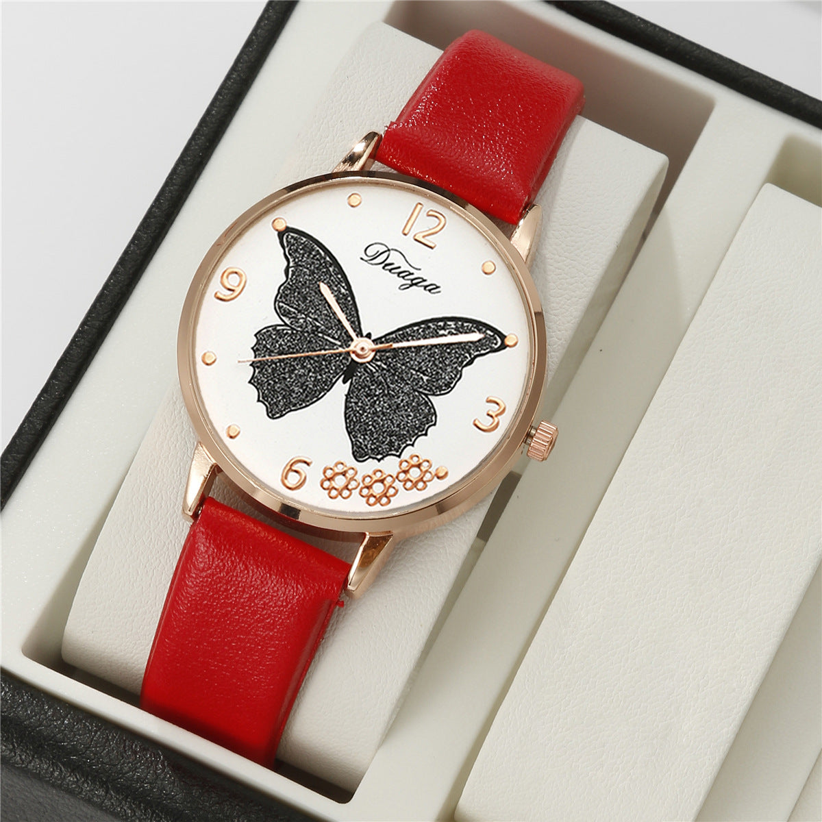 Butterfly Watch Pearl Butterfly Jewelry Set
