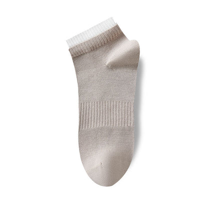 Cotton Mesh Breathable Men's Ankle Socks