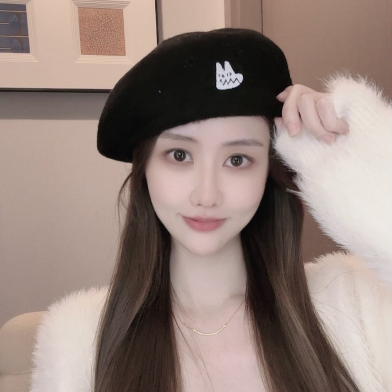 Flattering Wool Beret for Winter