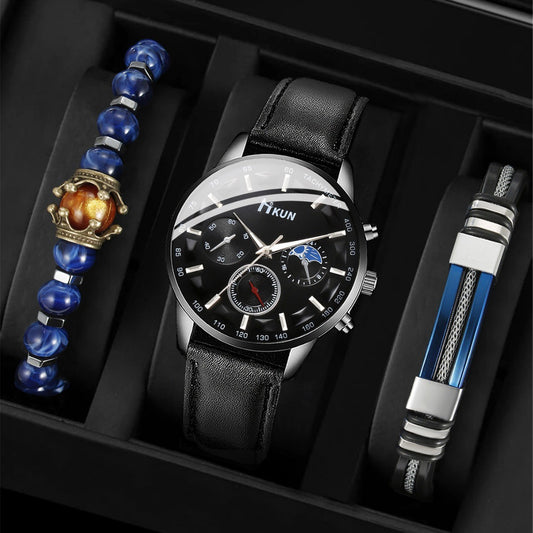 Quartz Watch Bracelet 2 Set