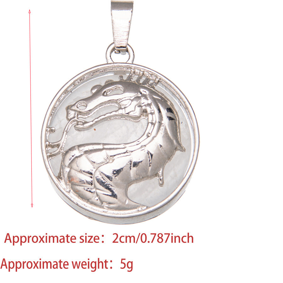 Pingente de Pterossauro Personalizado em Cristal 