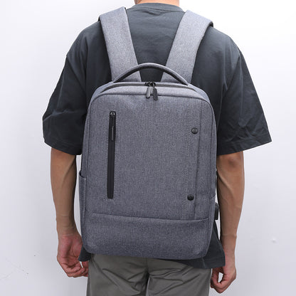Simple business backpack computer bag