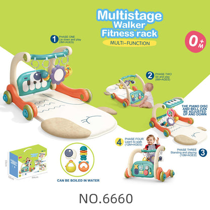 3-in-1 Baby Music Walker