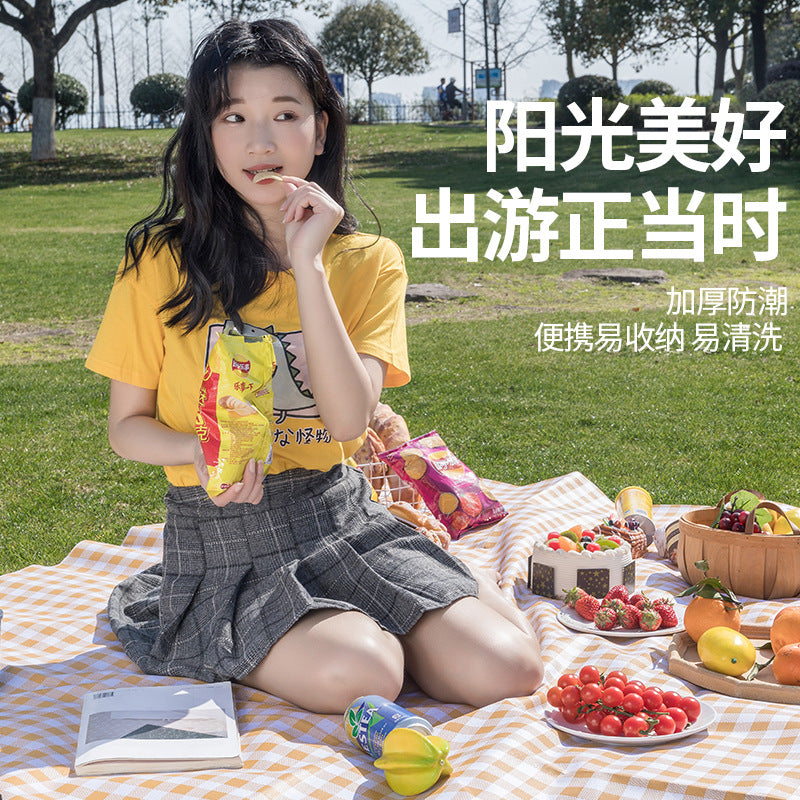 Thickened Outdoor Waterproof Picnic Blanket (Spring Outing, Beach)