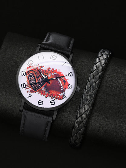 Pointer alloy watch bracelet set