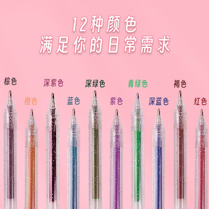 Push color flash pen