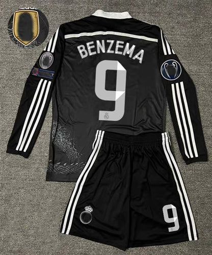 14-15 La Liga Real Madrid Retro Black Away Jersey