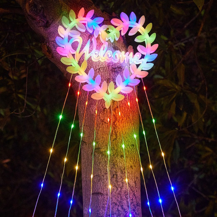 Waterproof transformer solar remote control decorative light
