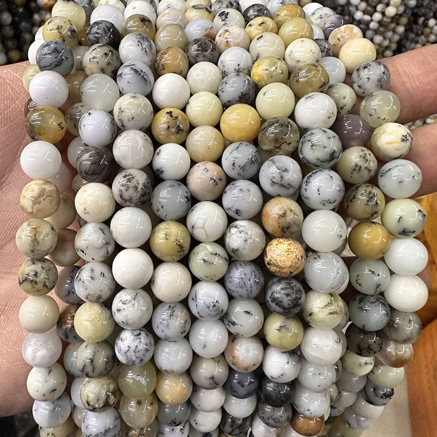 Contas redondas de cristal Aobao 6-10MM contas 