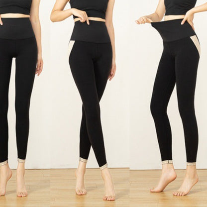 High elastic hip lift abdominal leggings yoga pants
