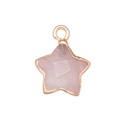 Pingente de Cristal Pentagrama Facetado 