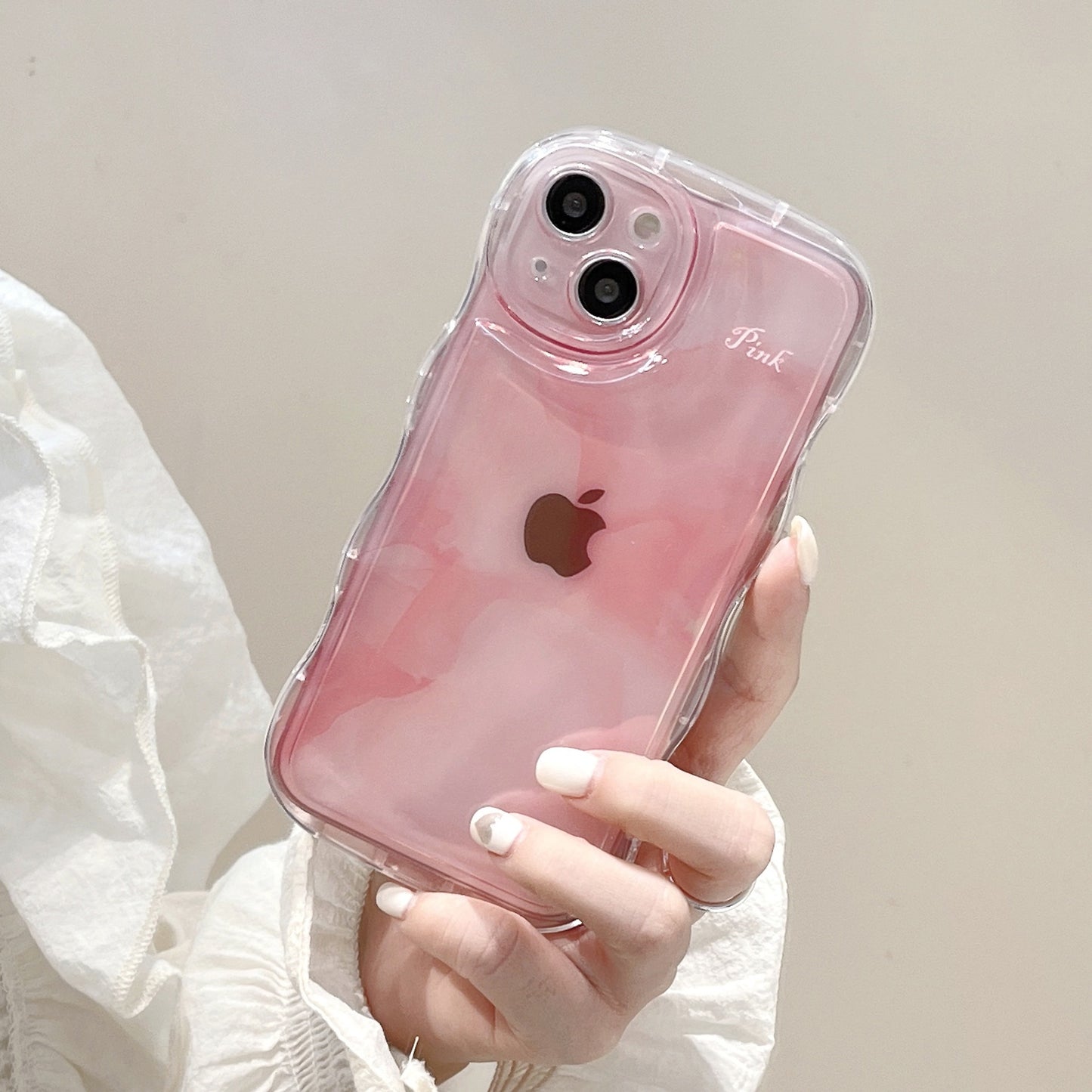 Apple 14 Pro Wave Bubble Gradient iPhone XR/13 Full Cover TPU