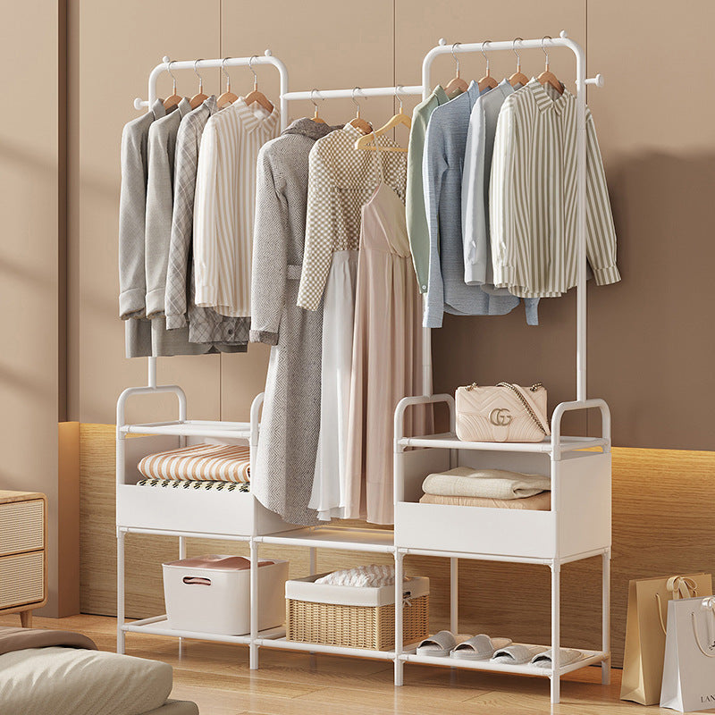Floor Clothes Drying Rack Organizer