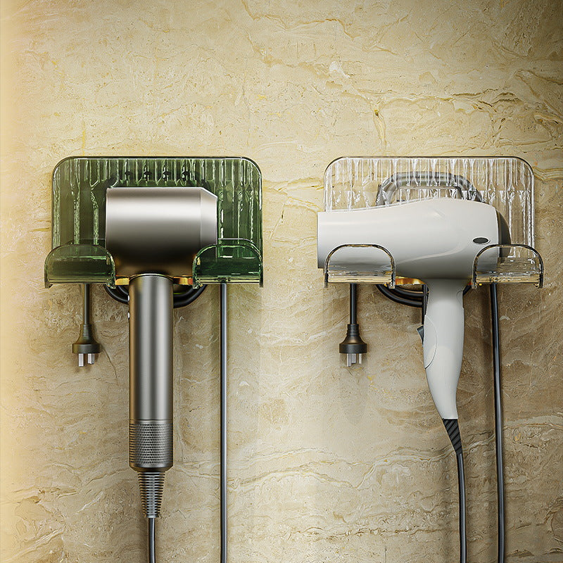 Hair Dryer Holder No-Drill Bathroom Storage Shelf