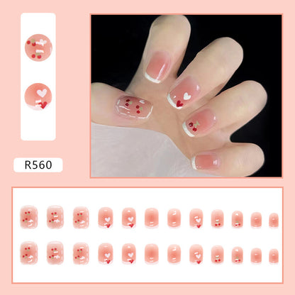 Summer Sweet Cool Series INS Style Wearable Nail